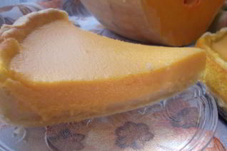 Тыквенный тарт с медом и лимонной цедрой