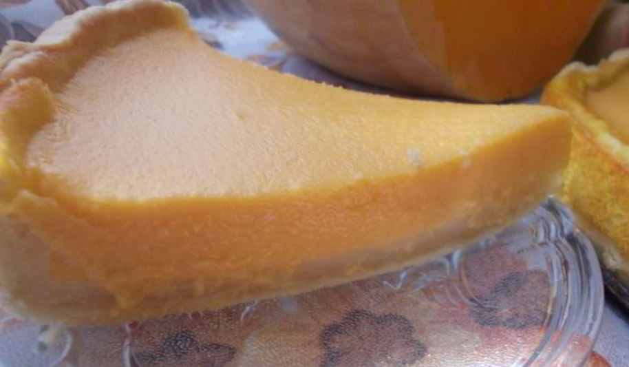 Рецепт тыквенного тарта с медом и лимонной цедрой