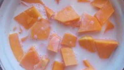 тыквенный тарт с медом и лимонной цедрой