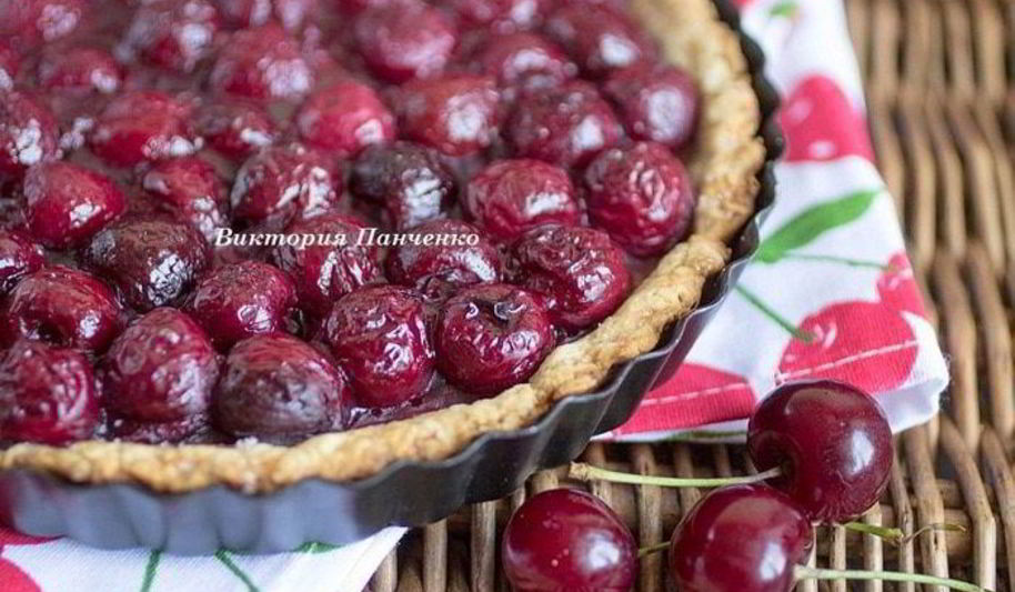 Рецепт вишневого тарта