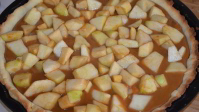 яблочный тарт ириска