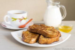 Французские тосты с корицей