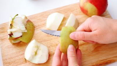 французские тосты с яблоками