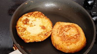 французские тосты с яблоками