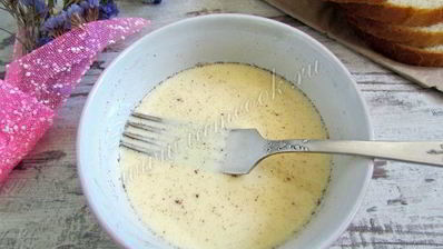 французские тосты в виде сердца