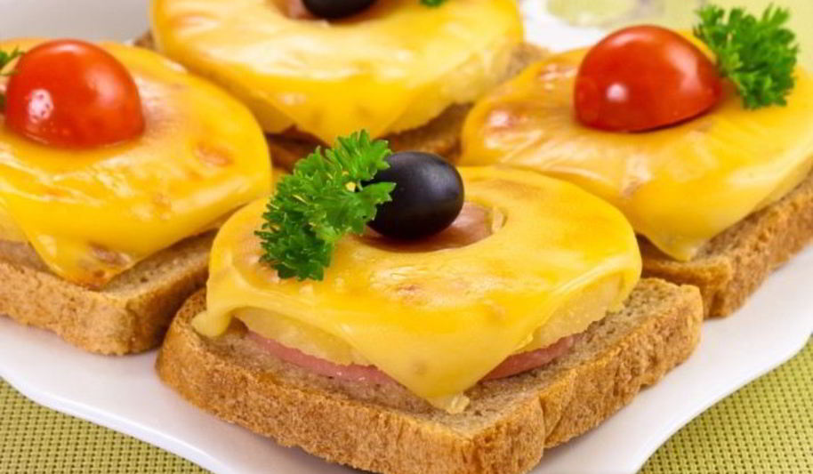 Рецепт гавайских тостиков