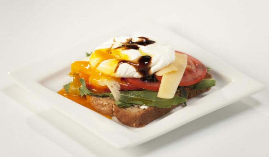 Рецепт тоста с яйцом пашот