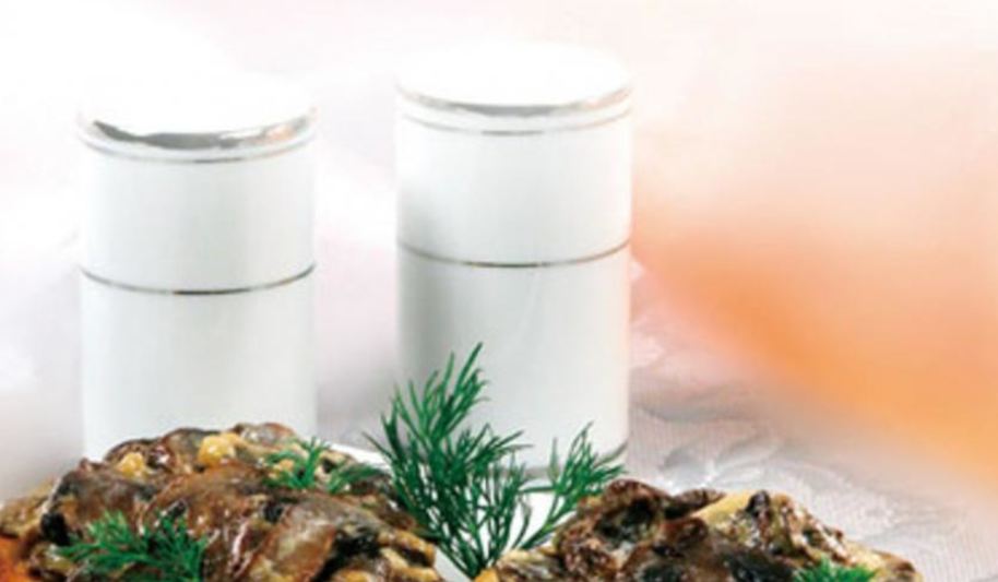 Рецепт тостов с грибами