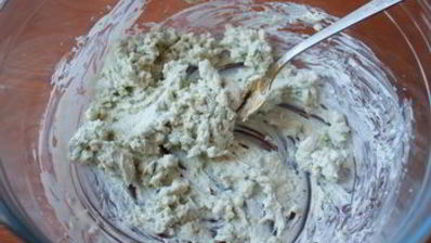 тосты с грушами и голубым сыром