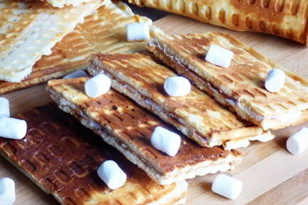 Тосты с маршмеллоу