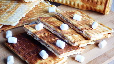 тосты с маршмеллоу