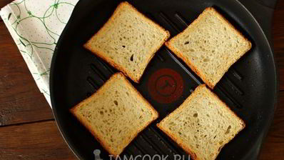 тосты с ветчиной и сыром