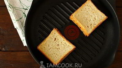 тосты с ветчиной и сыром