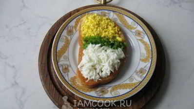 тосты с яйцом к празднику