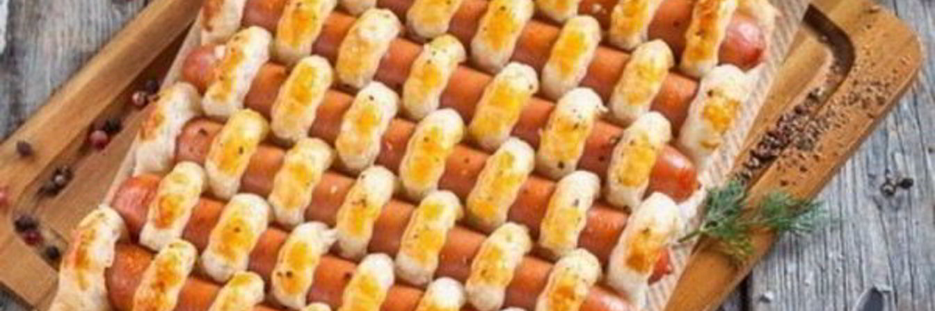 Венские сосиски в слоеном тесте