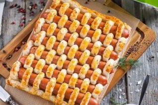 Венские сосиски в слоеном тесте