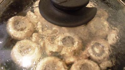 весенняя закуска из шампиньонов