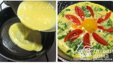 большой австралийский завтрак с яичницей