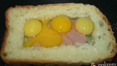 детская яичница малыши в домике