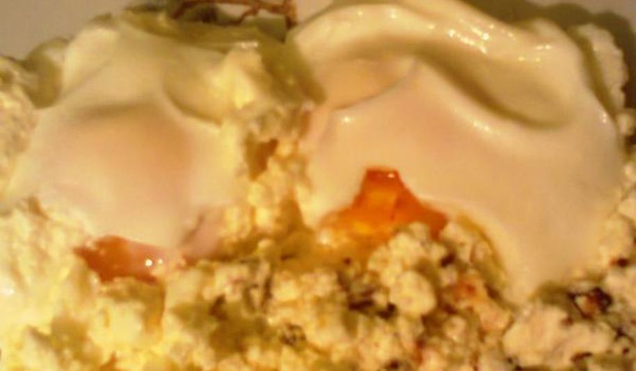 Рецепт глазуньи с творогом