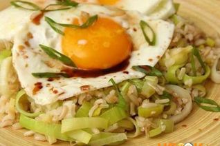 Классическая яичница на завтрак