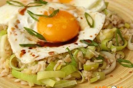 Классическая яичница на завтрак