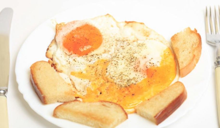 Рецепт митьковской яичницы