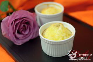 Пикантная яичница в формочках