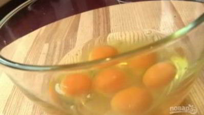 простая яичница с грибами