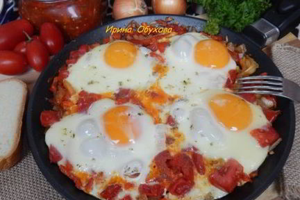 Шакшука по-тельавивски