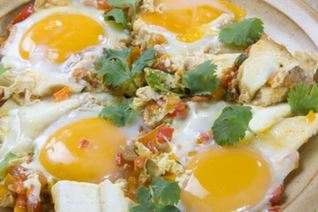 Шакшука с брынзой