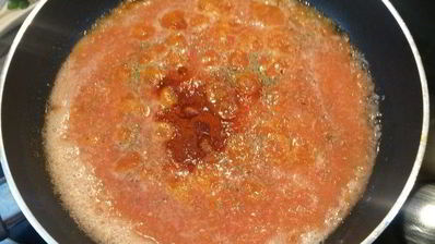 шакшука с киноа и брынзой