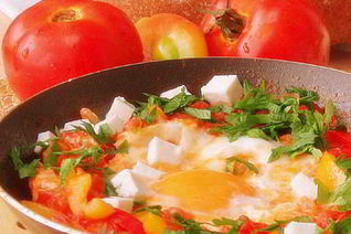 Шакшука с сыром фета