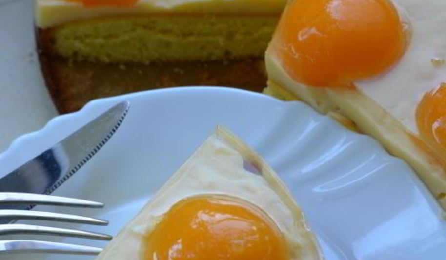 Рецепт торта яичница