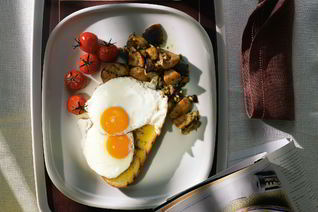 Яичница глазунья