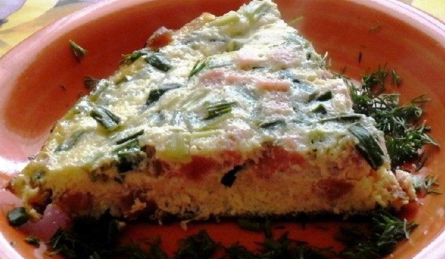 Рецепт яичницы на кефире