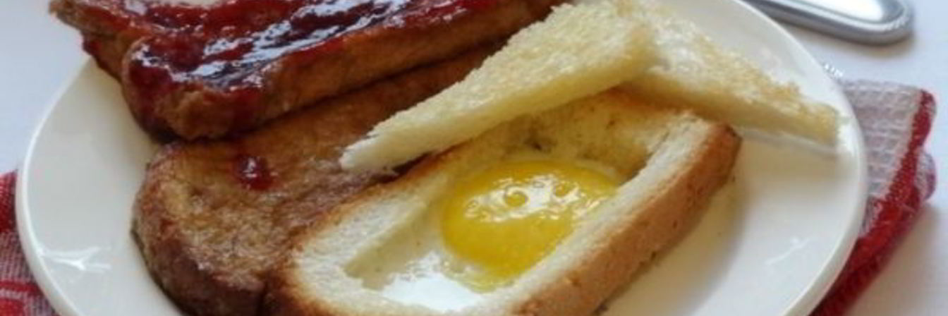 Яичница по-бирмингемски и чайные тосты