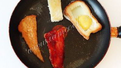 яичница по-бирмингемски и чайные тосты