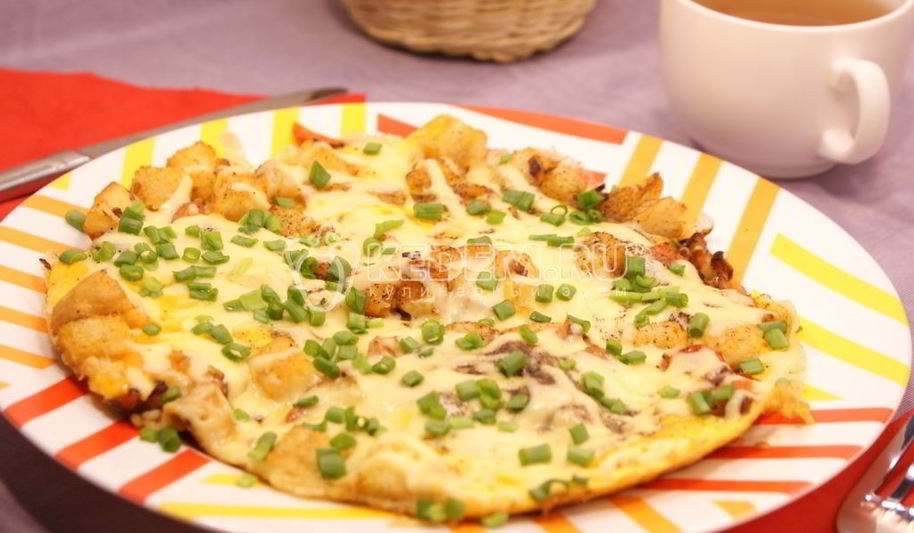 Рецепт яичницы по-французски