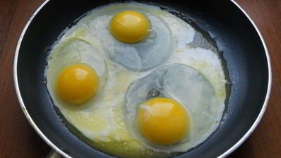 яичница по-японски с сыром