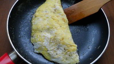 яичница по-японски с сыром