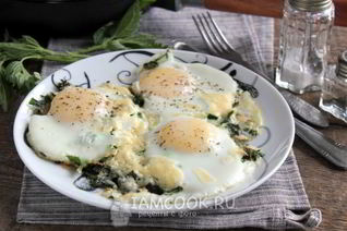 Яичница с крапивой