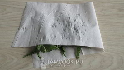 яичница с крапивой