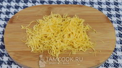 яичница с сыром