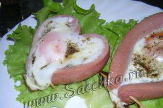 Яичница Сердечко