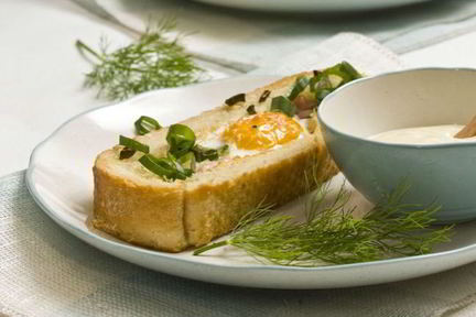 Яичница в чиабатте