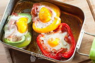 Яичница в духовке