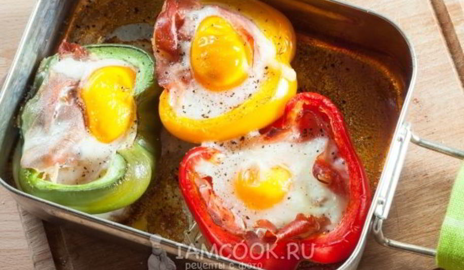 Рецепт яичницы в духовке