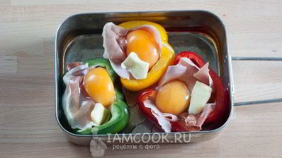 яичница в духовке