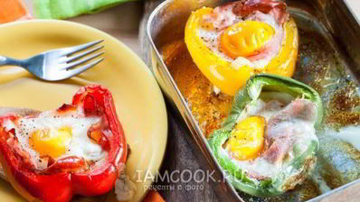 яичница в духовке